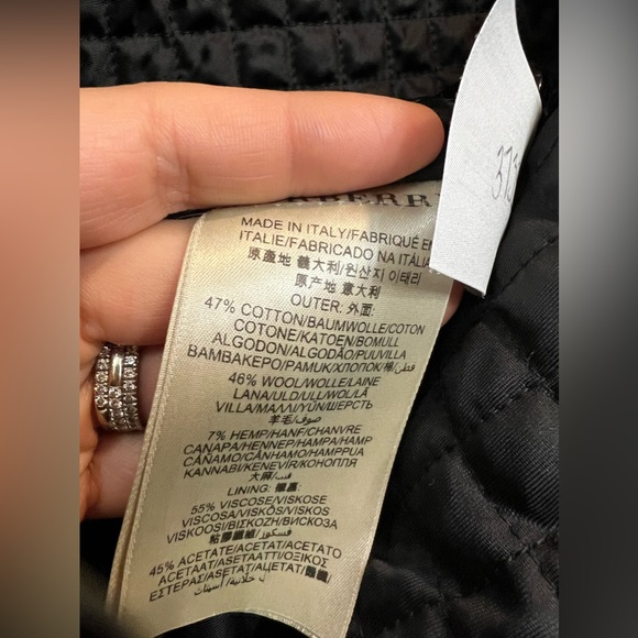 Men’s Size 52 Burberry Wool Jacket! 100% authentic - Picture 8 of 16